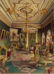 Mayblum Jules Palace of Count P. S. Stroganov. Drawing-Room - Hermitage